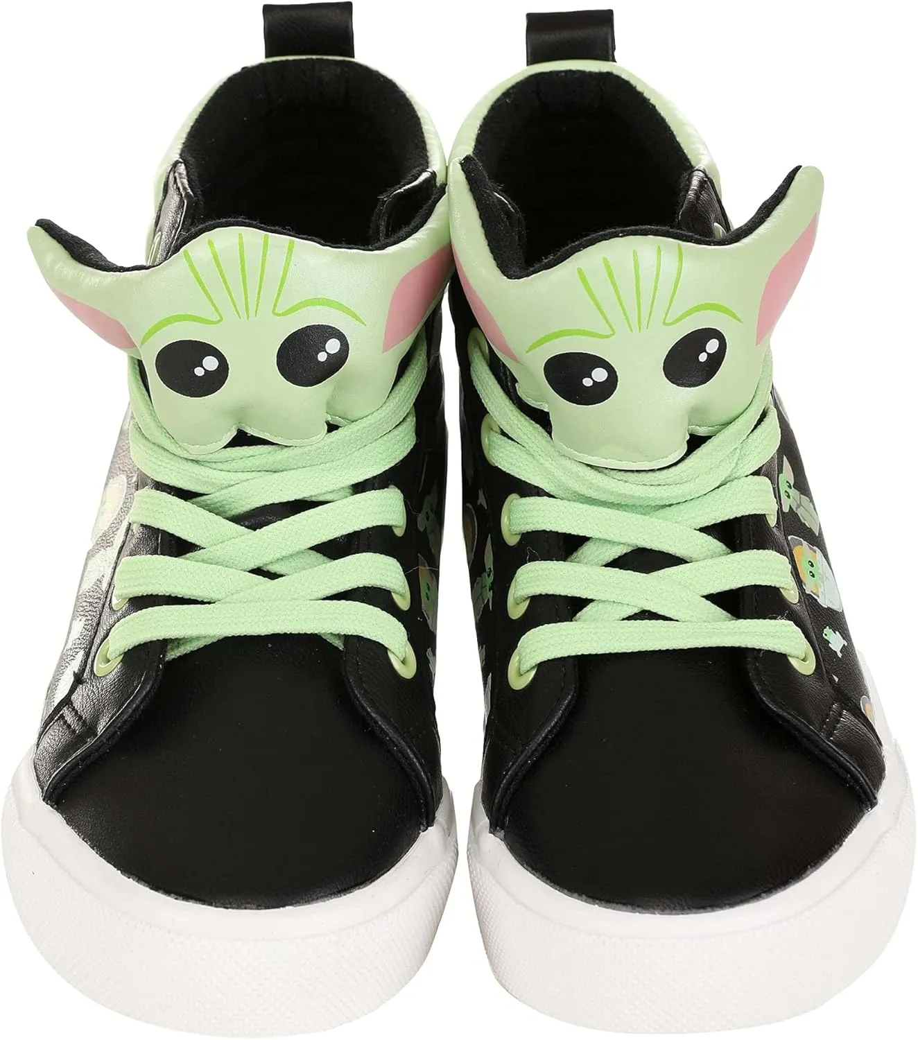 Kid's The Mandalorian The Child Sneakers Grogu High-Top Shoe
