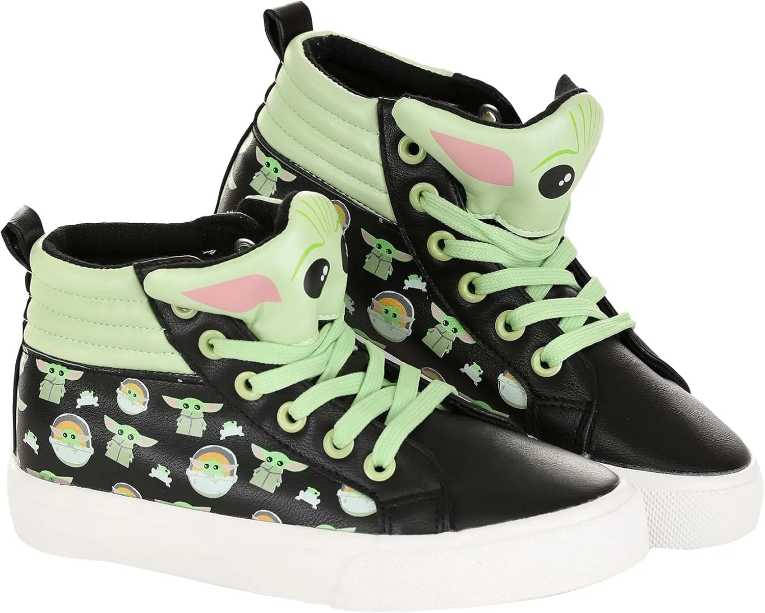 Kid's The Mandalorian The Child Sneakers Grogu High-Top Shoe