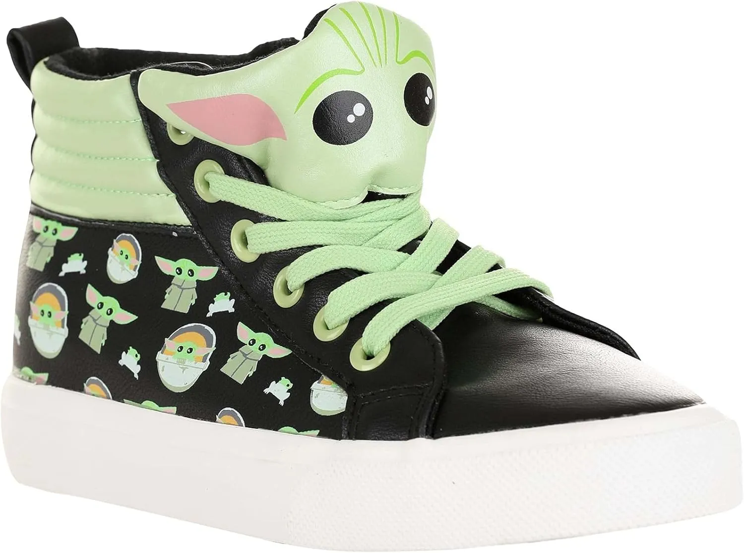 Kid's The Mandalorian The Child Sneakers Grogu High-Top Shoe