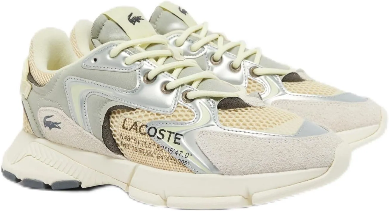 Lacoste Mens L003 Neo Sneaker, LT TAN/LT YLW, 8