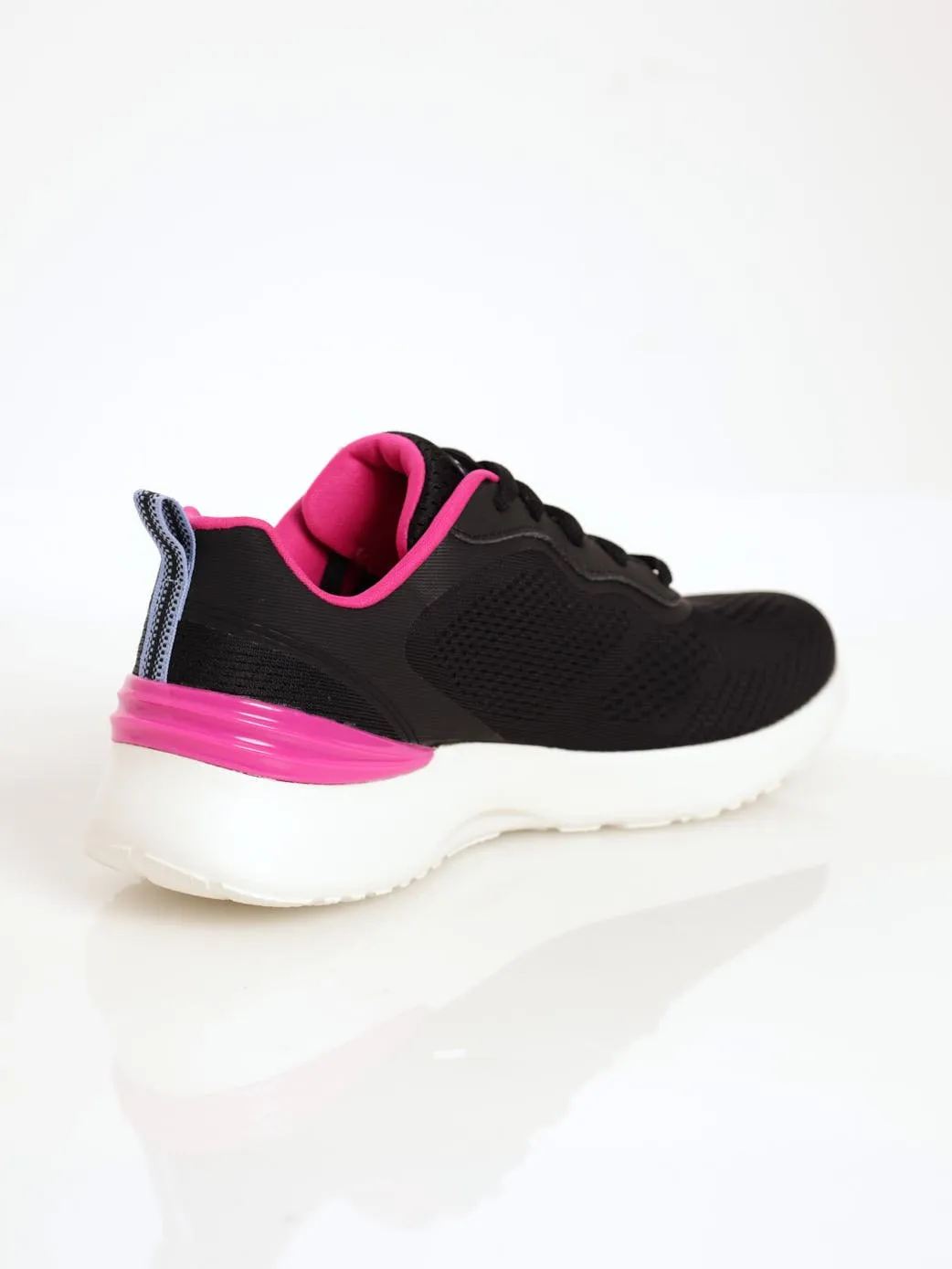 Ladies Skech-Air Dynamight Sneaker - Black