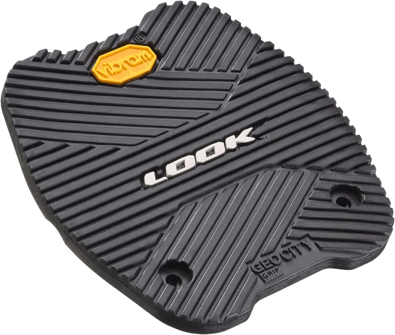 LOOK Cycle - Activ Grip City Pad - Compatible with Geo City Grip Flat Pedals - Slip-Proof Safety - Innovative Grip Rubber - High-Resistance and Durability - Camo - Red - Lime - Black