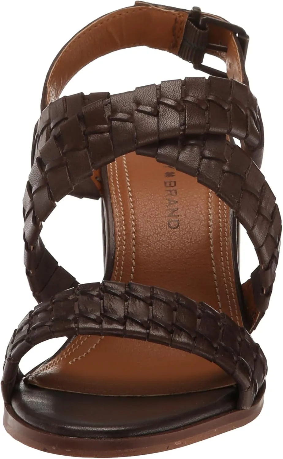 Lucky Brand Women's Dabene Stacked Heel Sandal Heeled