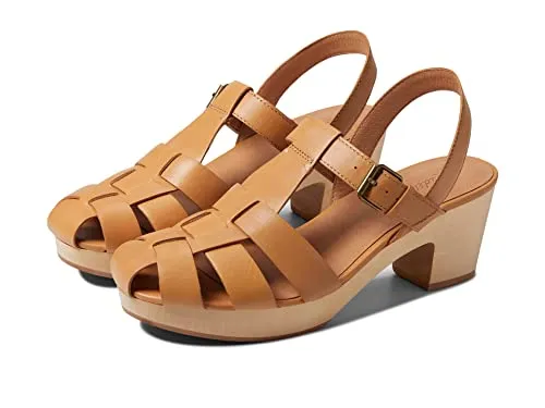 Madewell The Fisherman Sandal Clog Desert Camel 8 M