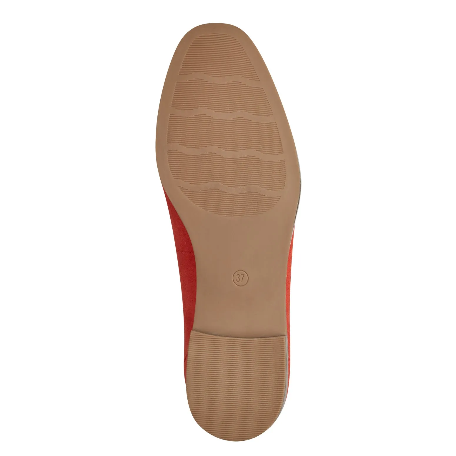 MARCO TOZZI - 24200-634 FLAT FASHION LOAFER - ORANGE SUEDE