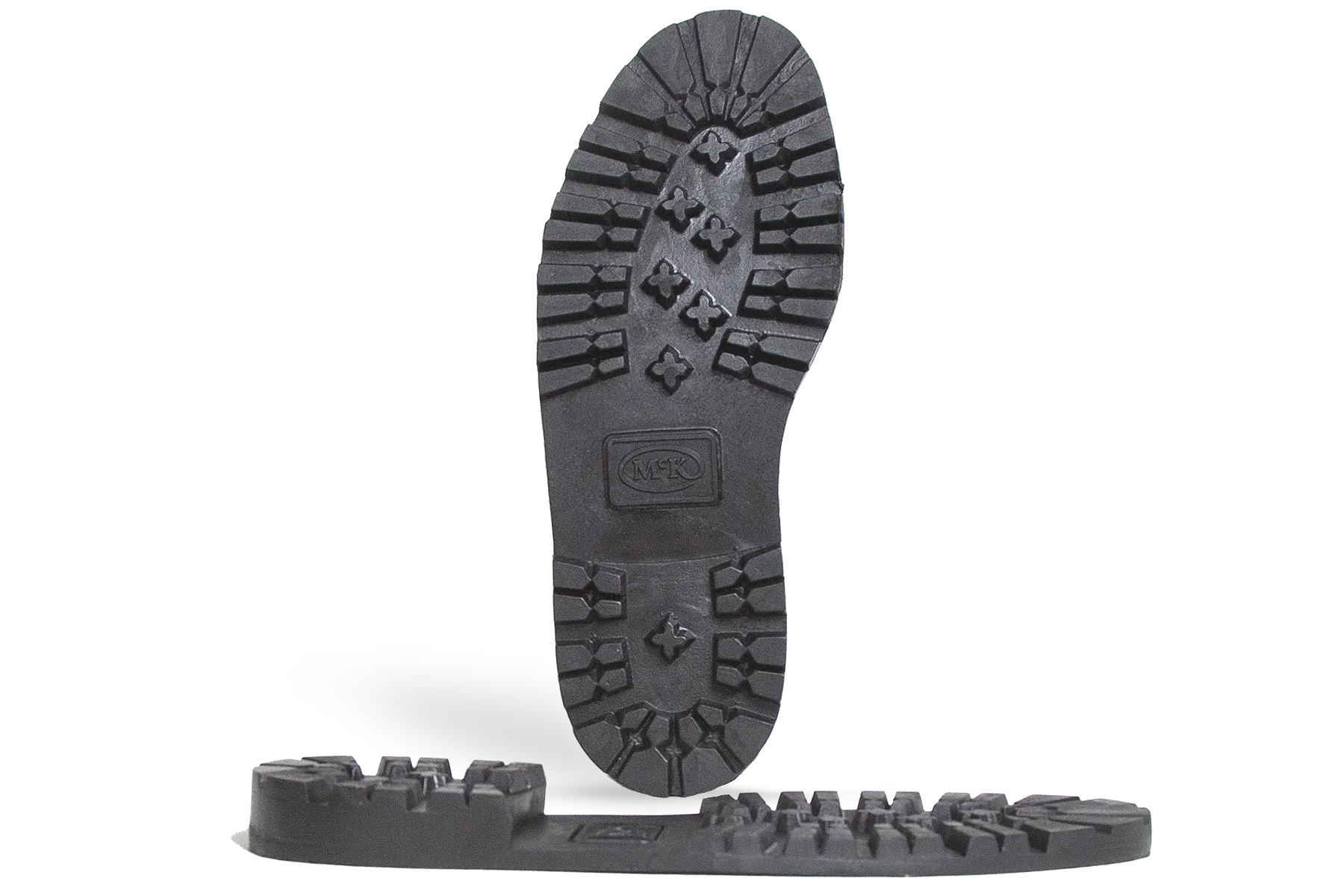 Mckinlay Safari Black Leather Sandal