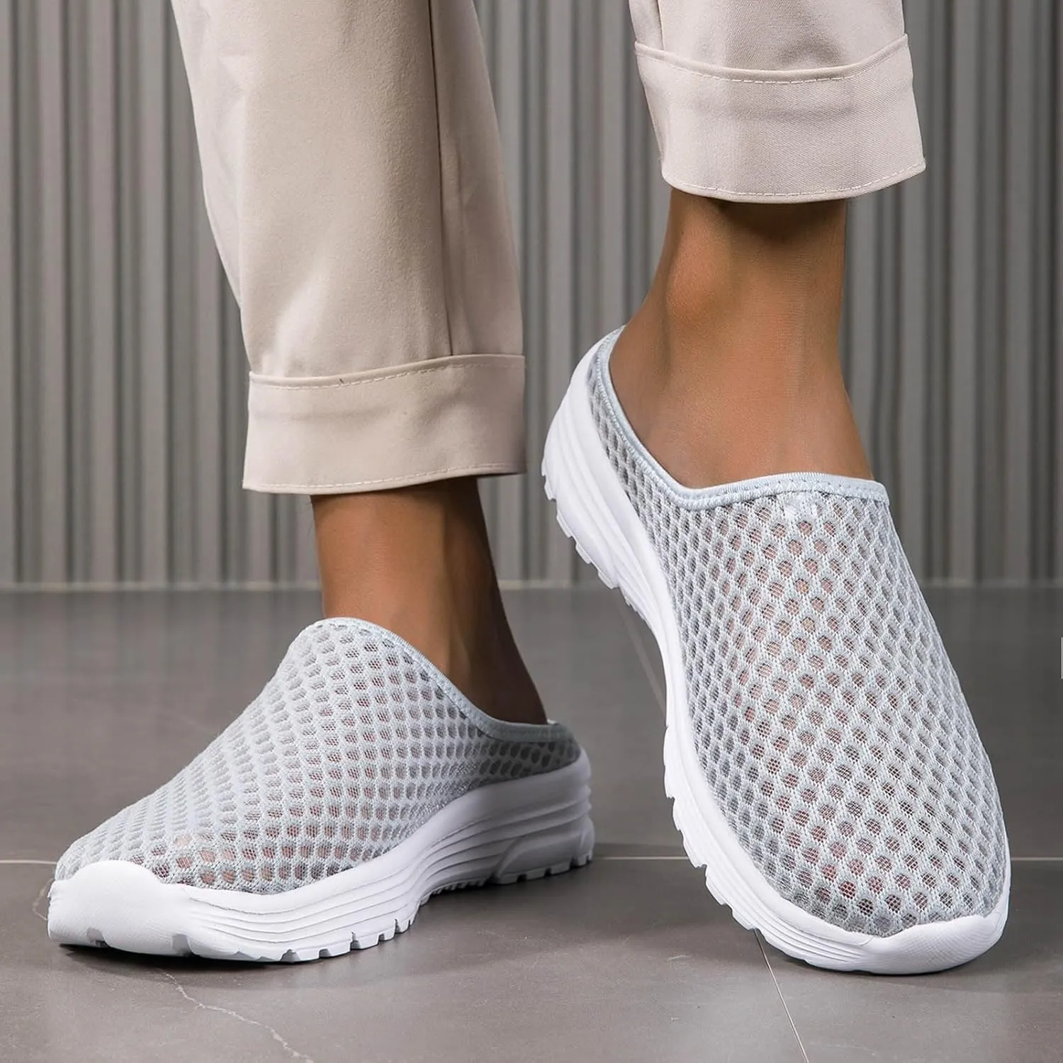 Men's Fashion Sneakers Unisex Lazy Slip On Casual and Comfortable Slippers for Men and Women