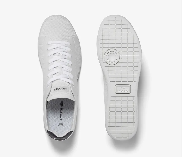 Men's Lacoste Carnaby Piquee 123 (White/Navy)