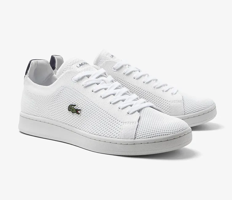 Men's Lacoste Carnaby Piquee 123 (White/Navy)