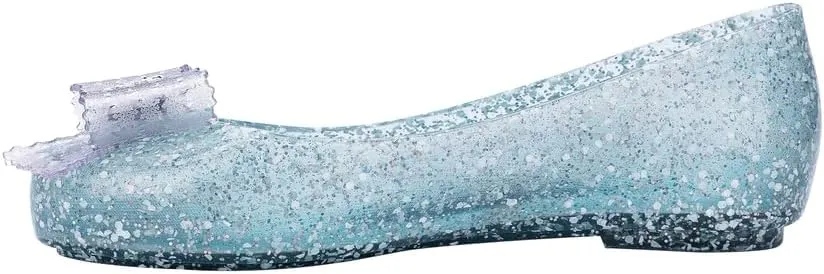 mini melissa Girl's Sweet Love   Disney Princess Jelly Ballet Flat for Kids - Jelly Ballerina Shoes for Girls, Disney-Inspired Ballet Flat