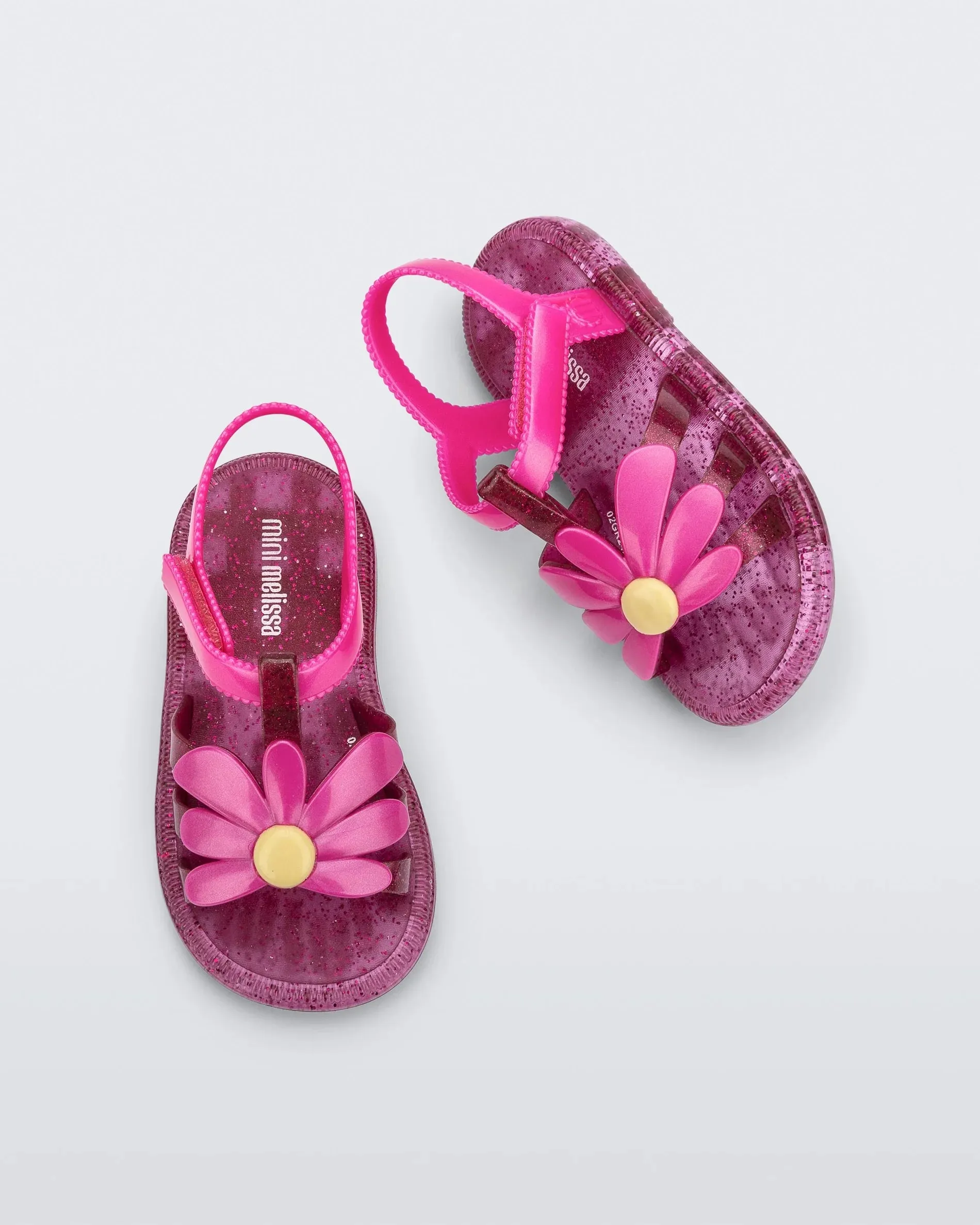Mini Melissa - Hot Pink Hip Bloomy