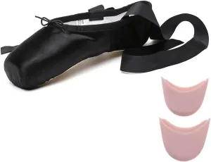 MSMAX Ballet Shoes for Women Ballerina Pointe Flats for Girls