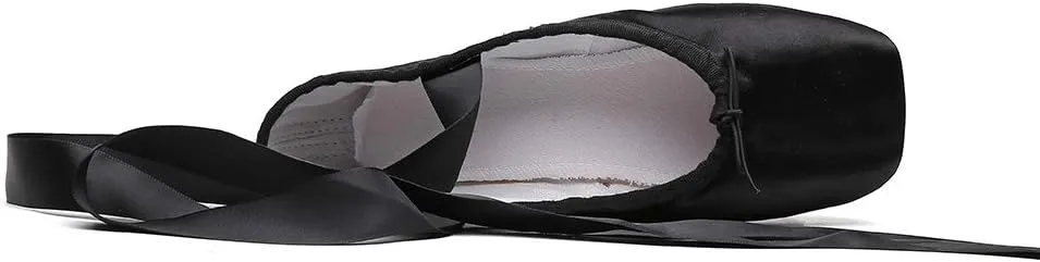 MSMAX Ballet Shoes for Women Ballerina Pointe Flats for Girls