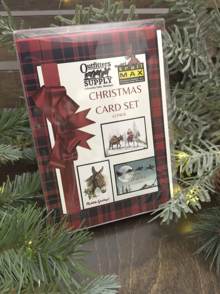 Mule Greeting Cards - Boxed Set of 12
