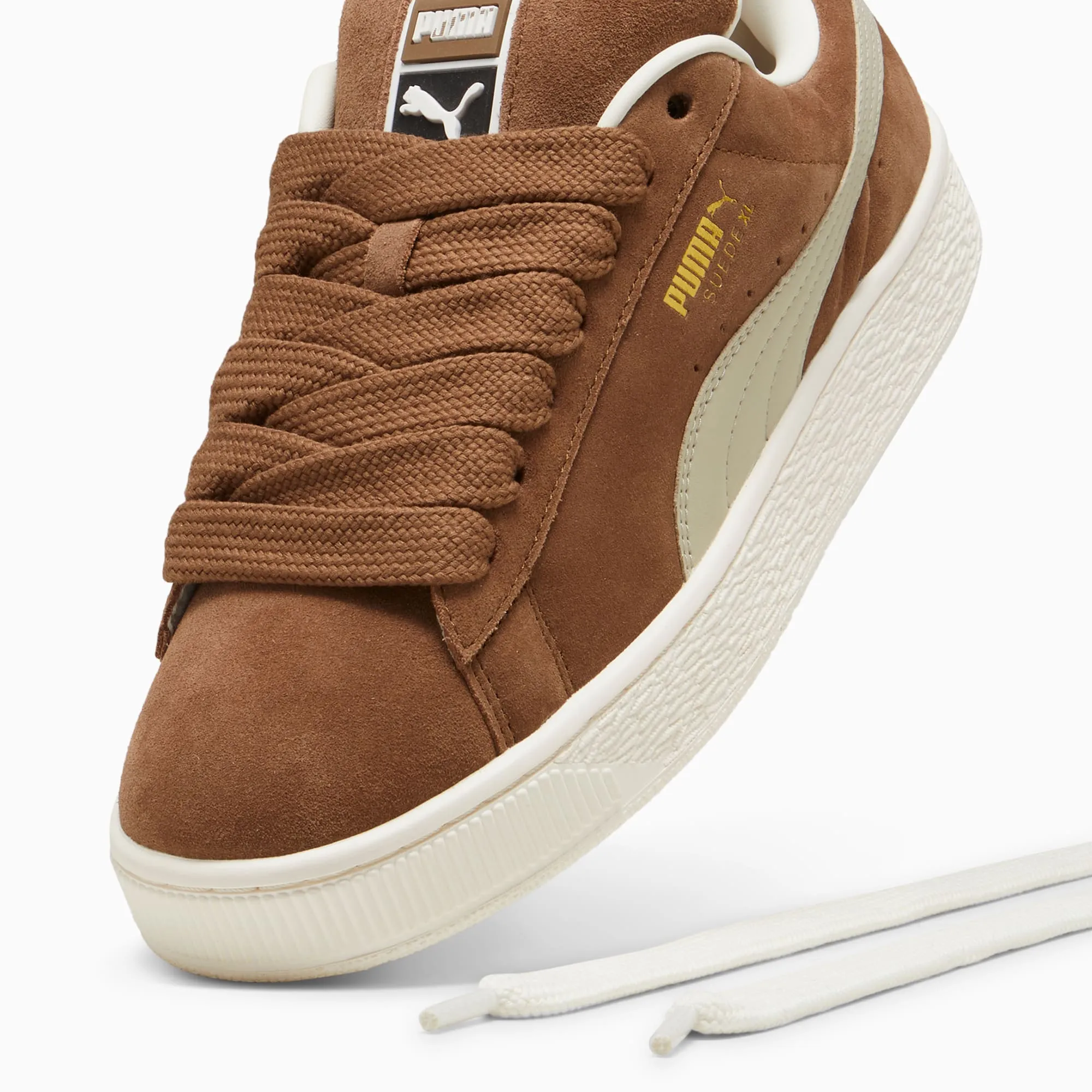 NEW Men's PUMA XL Haute Coffee Desert Dust SUEDE Shoes AUTHENTIC IN BOX