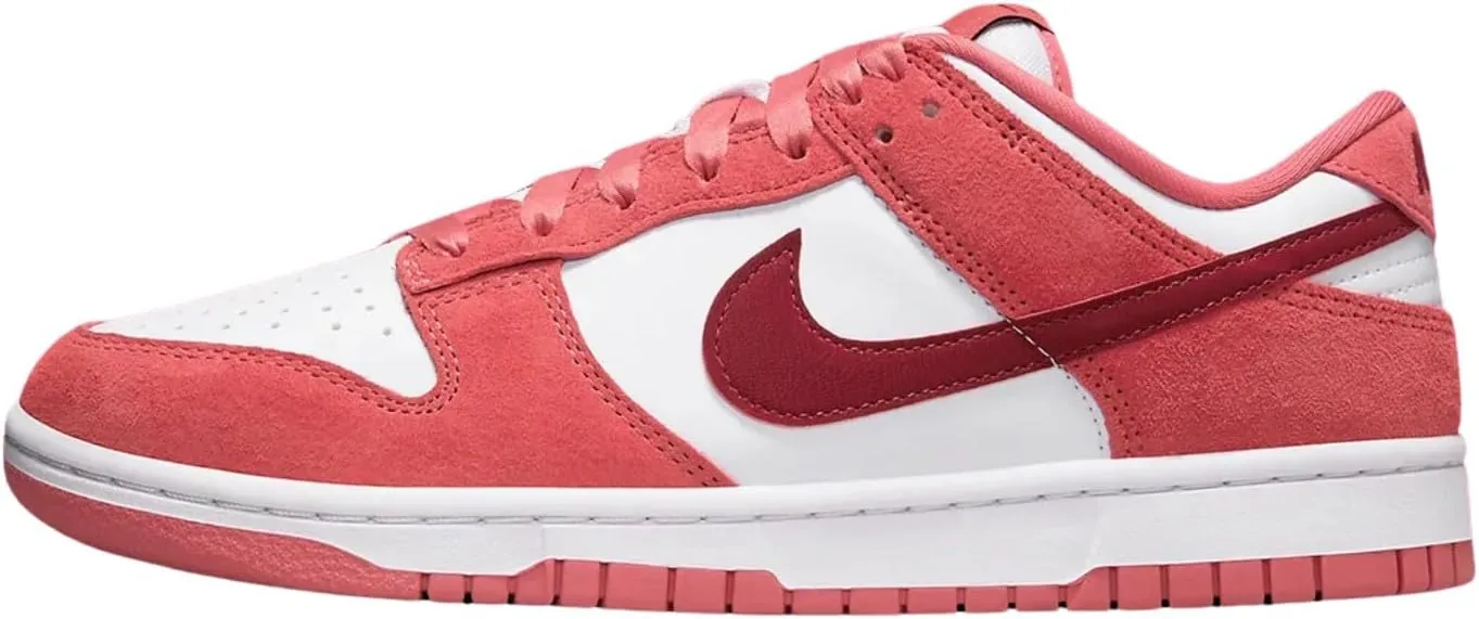 Nike Dunk Low Valentine Day Womens-Size-11.5, White/Team Red-adobe