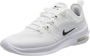 Nike Men's Air Max Axis Sneaker, White/Black, US 11