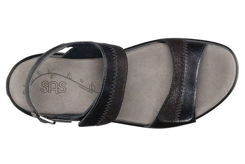 Nudu Heel Strap Sandal Midnight