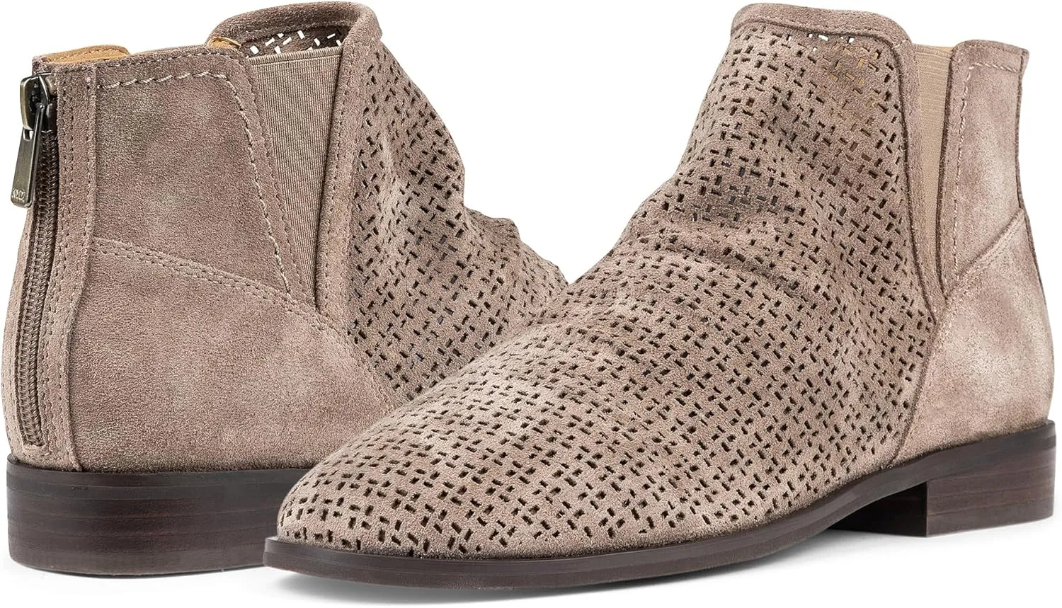 NYDJ Women's Concetta Perforated Suede Ankle Boot