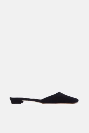 Okaya Mule - Navy Velvet