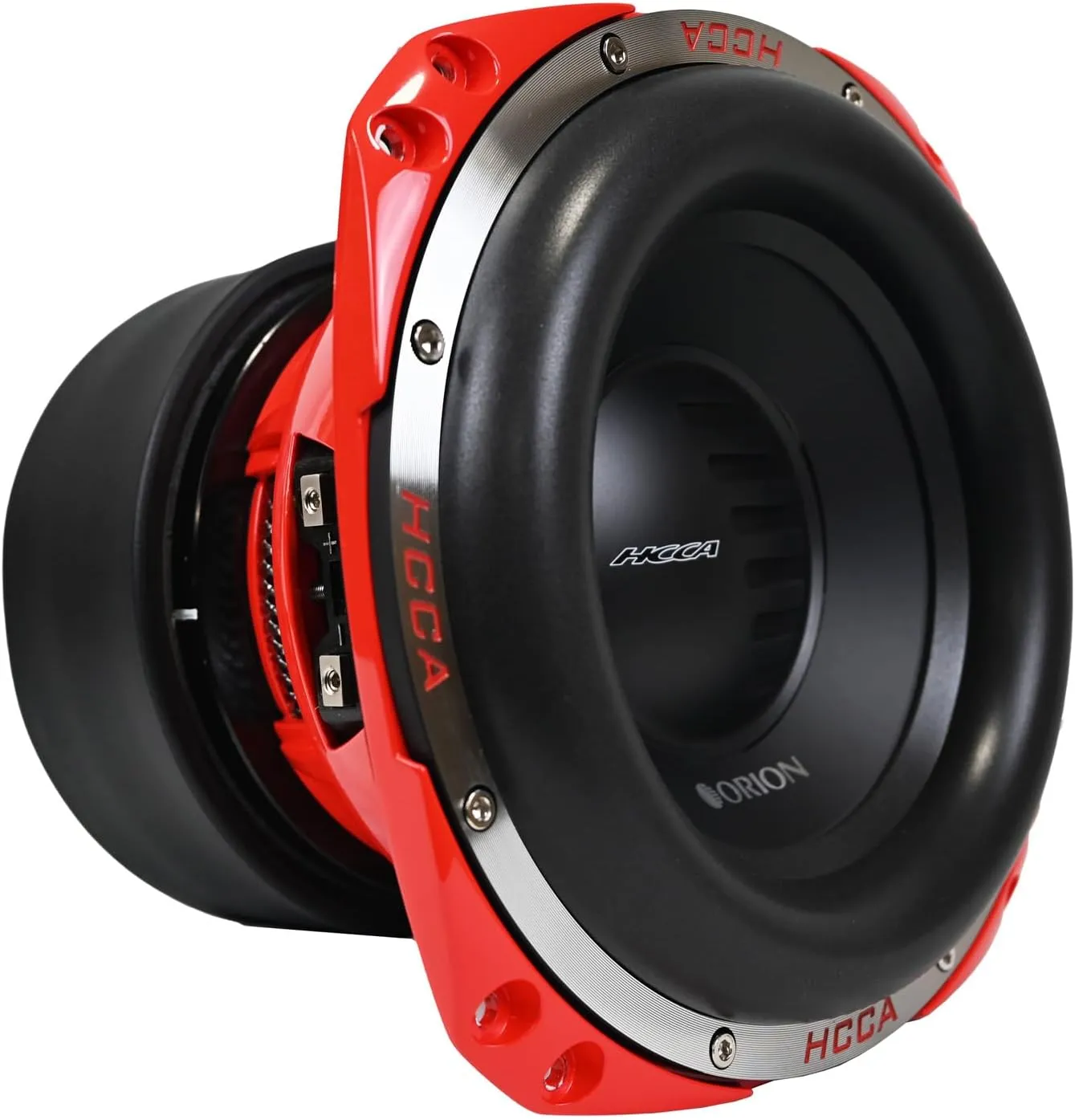 Orion HCCA Series HCCA102 High Performance 10" Competition Grade Car Subwoofer, 8000W Max Power, 2000W RMS, Dual 2 ohms, 3" Voice Coil - Powerful Black Coil Subwoofer for Cars, Trucks, Jeeps