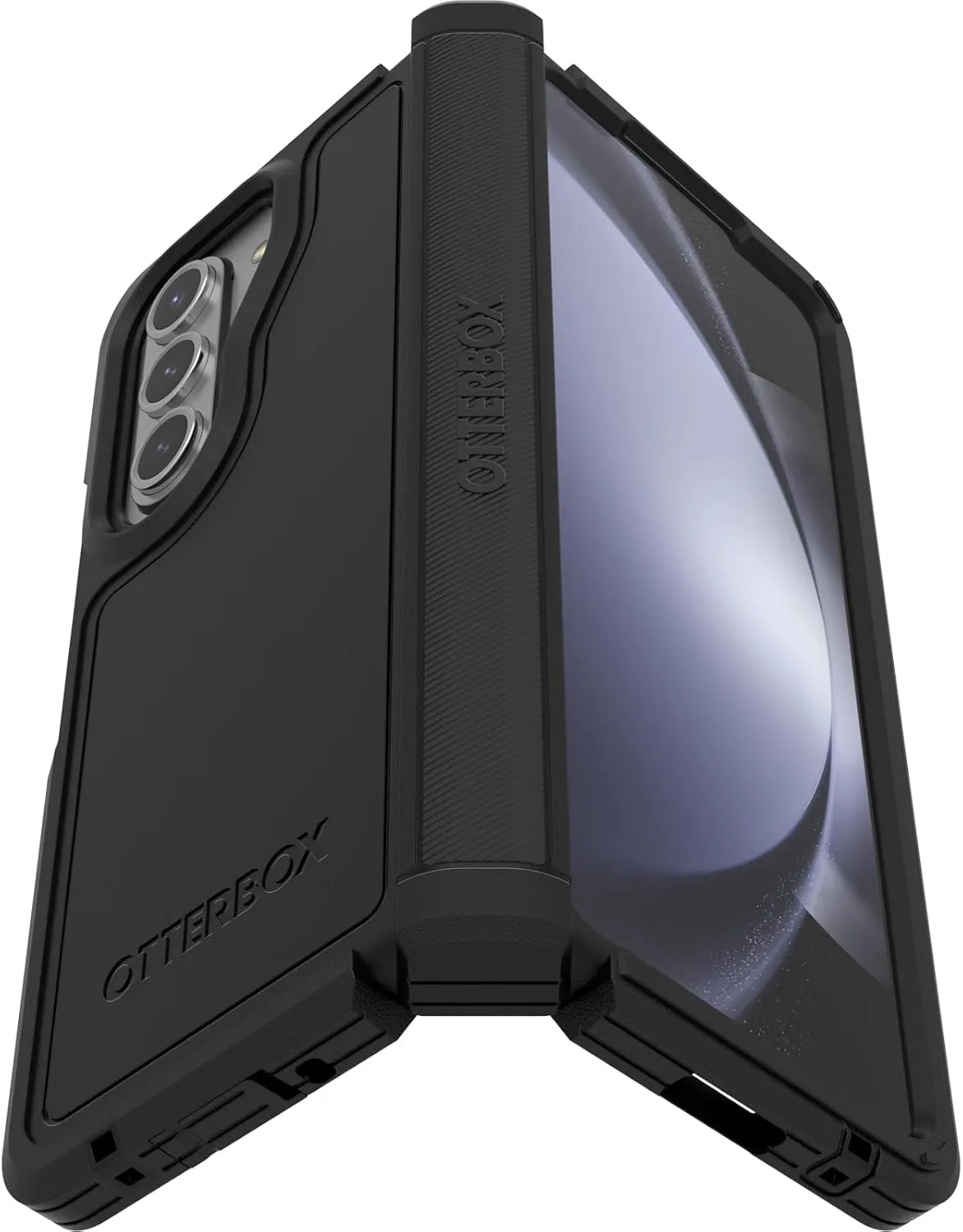 OtterBox Galaxy Z Fold5 Defender Series XT Case - Black, screenless, Rugged Hinge Protection, Lanyard Attachment, PowerShare and Wireless Charging Compatible