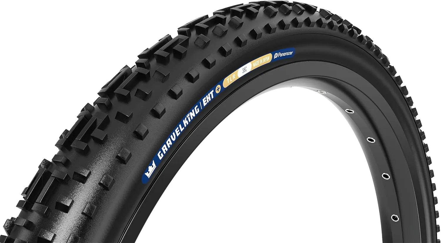 Panaracer GravelKing EXT Plus Tire - 700 x 38, Tubeless, Folding, Black