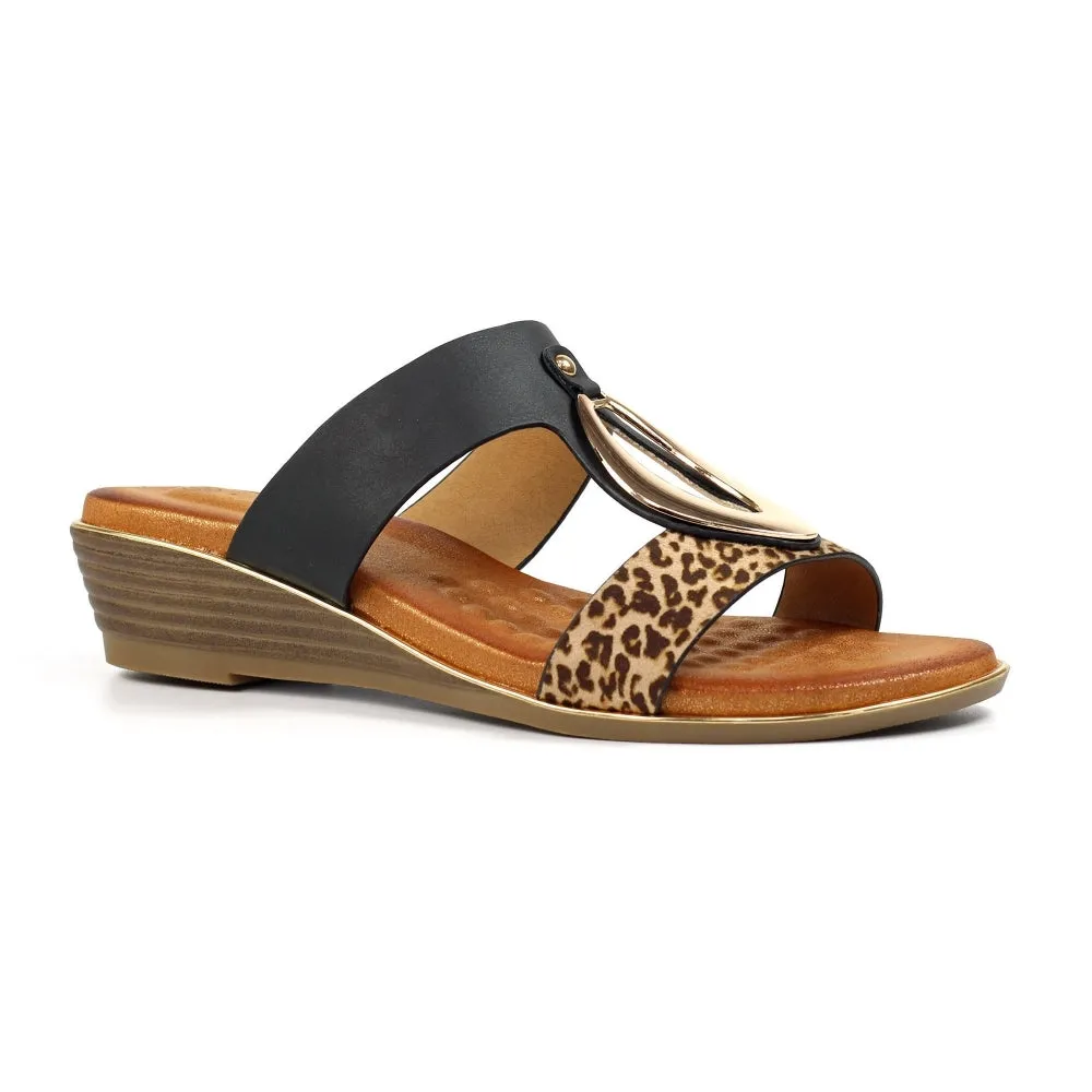 Paradise Black Sandal