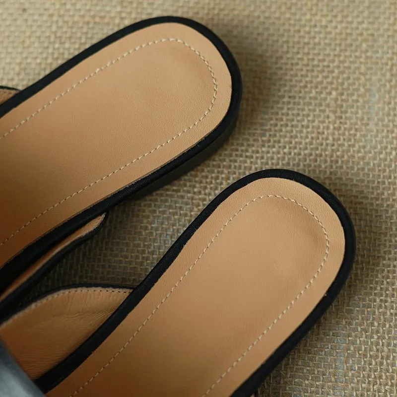Pastel Horsebit Buckled Mule Slippers - 6 Colors