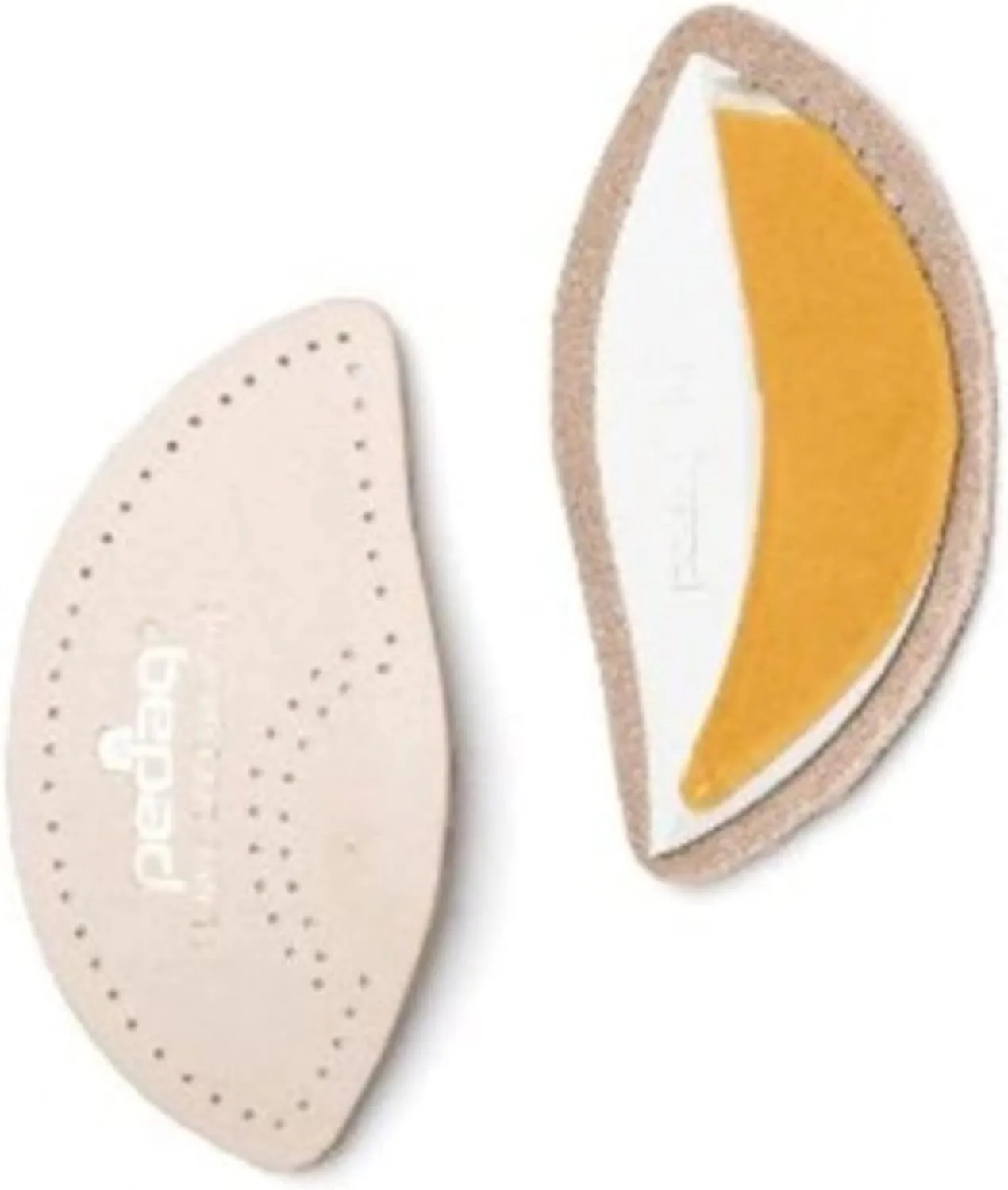 Pedag Pedag 165 Balance Leather, Self Adhesive Arch Support, Flatfoot Wedge, Tan, Large (Women's 9 to Men's 9)