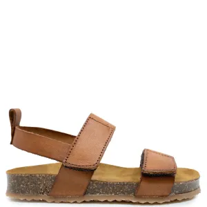 Pepe Brown Strap Velcro Sandal