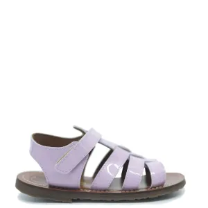 Pepe Lilac Patent Gladiator Velcro Sandal