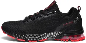 Plus Size Air Cushion Running Shoes Anti Slip Platform Cushioned Basketball Sports Shoes Summer Mesh Walking Tennis Neutral Sneakers