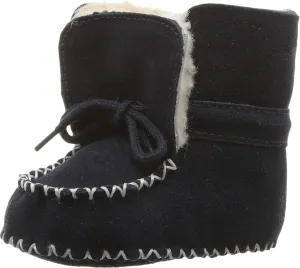 Polo Ralph Lauren Kids Boys' Pocono Navy Suede Boot