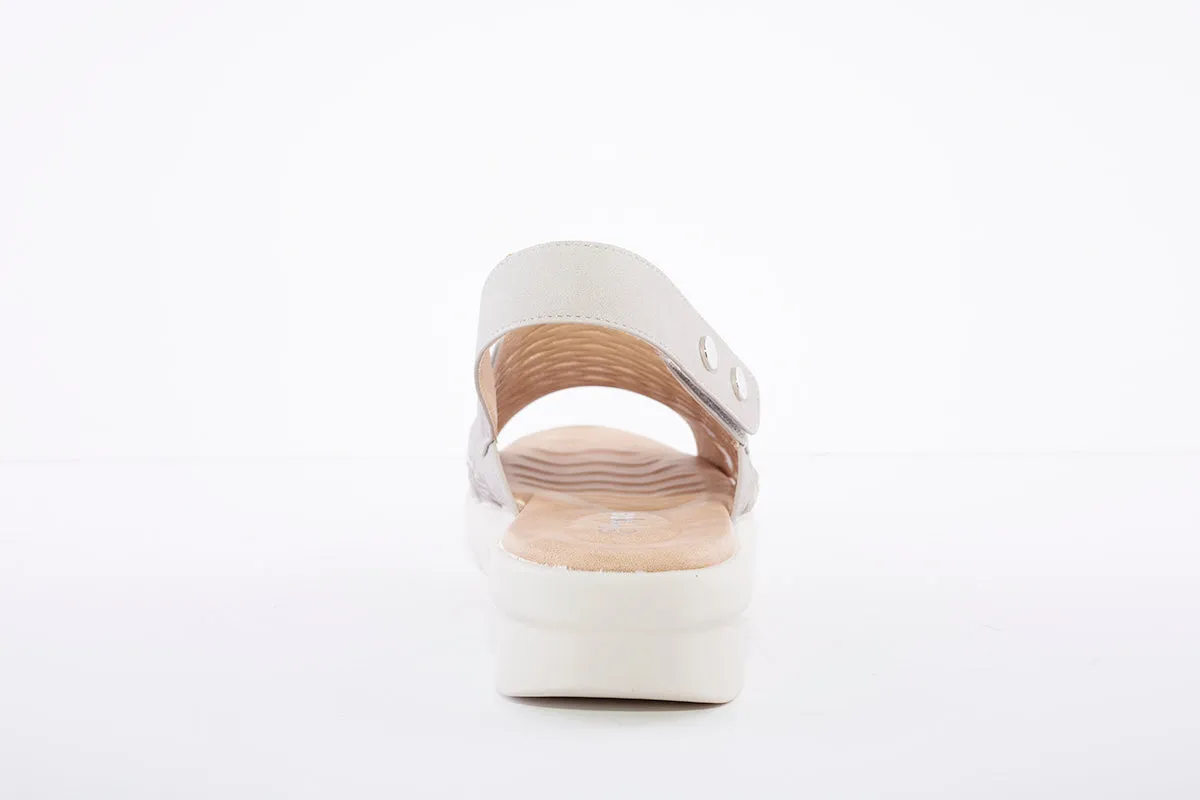 PROPET - WW1504 SLING BACK SANDAL - GREY SUEDE