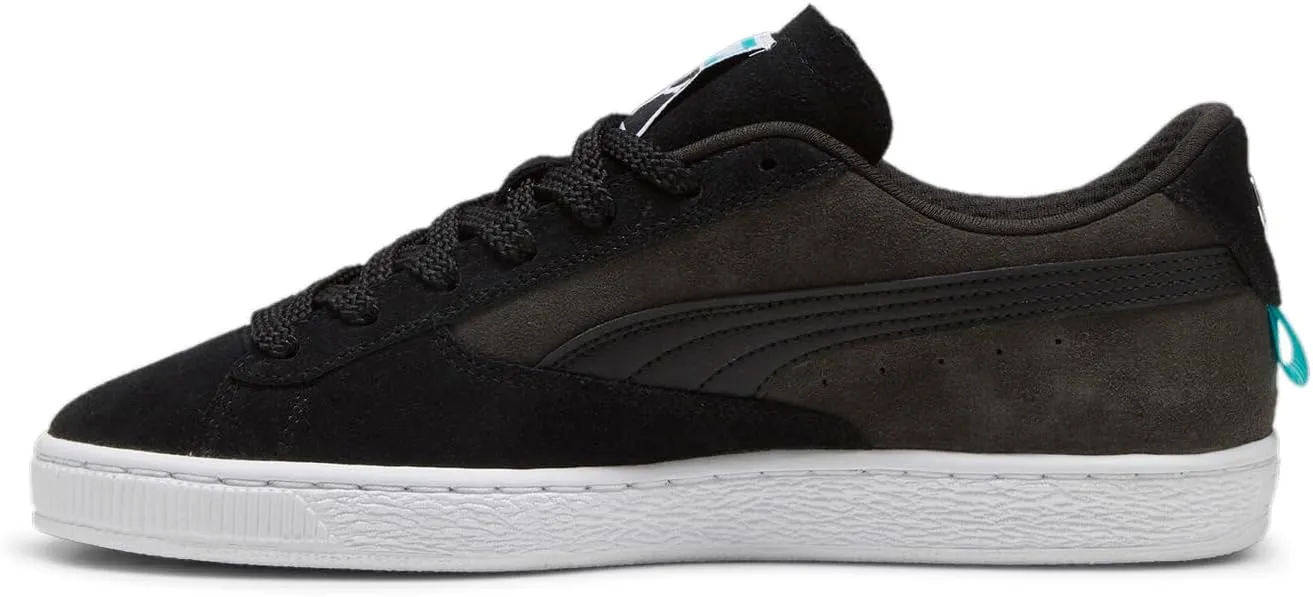 PUMA® Mercedes AMG Petronas Suede Walking Shoes for Men – Padded Insole & Collar – EVA Midsole