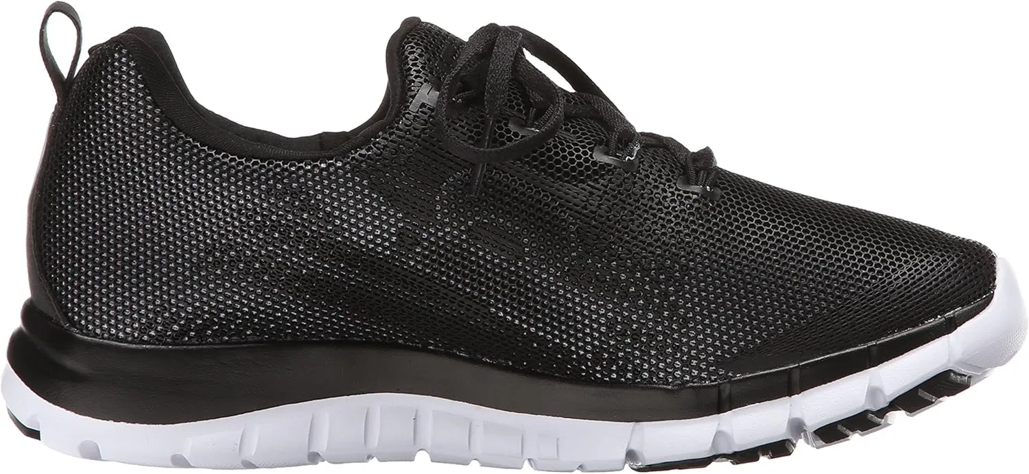Reebok Zpump Fusion PU Running Shoe (Little Kid/Big Kid)