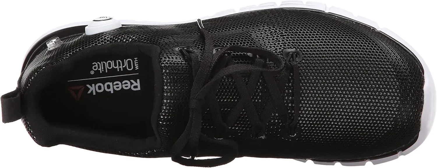 Reebok Zpump Fusion PU Running Shoe (Little Kid/Big Kid)