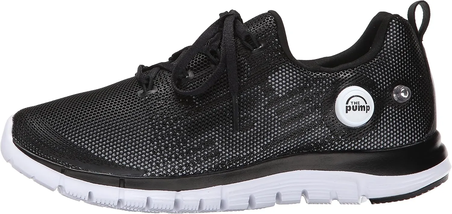 Reebok Zpump Fusion PU Running Shoe (Little Kid/Big Kid)