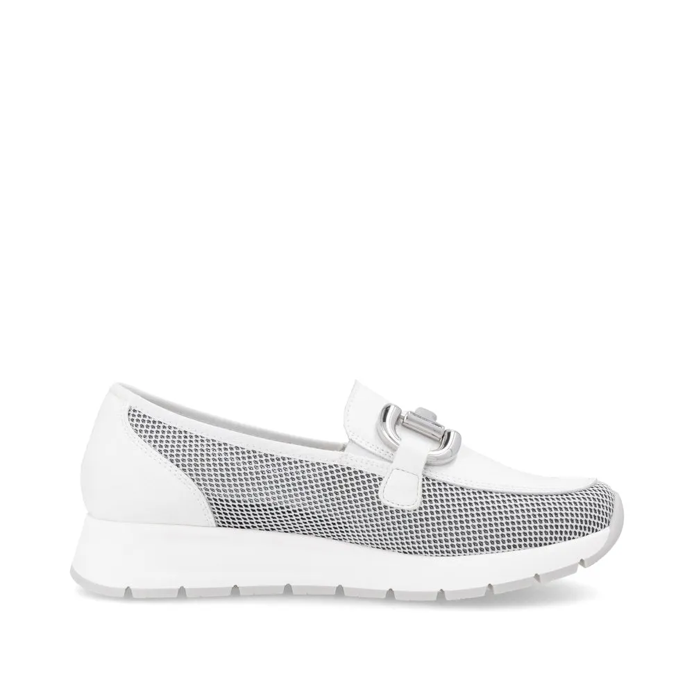 REMONTE - D2G02-80 SLIP-ON SHOE - WHITE
