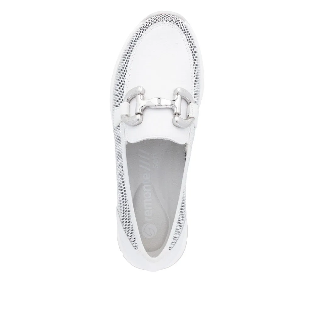 REMONTE - D2G02-80 SLIP-ON SHOE - WHITE