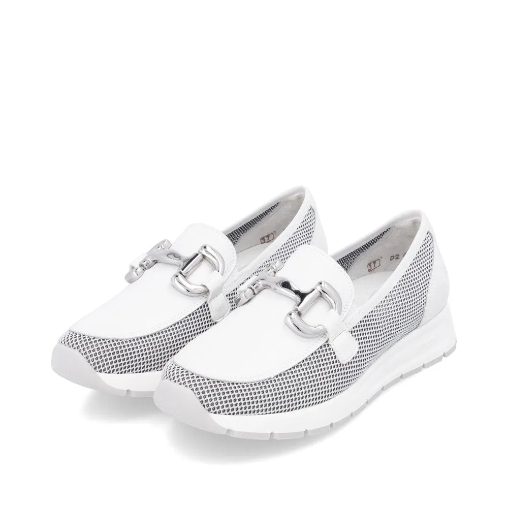 REMONTE - D2G02-80 SLIP-ON SHOE - WHITE