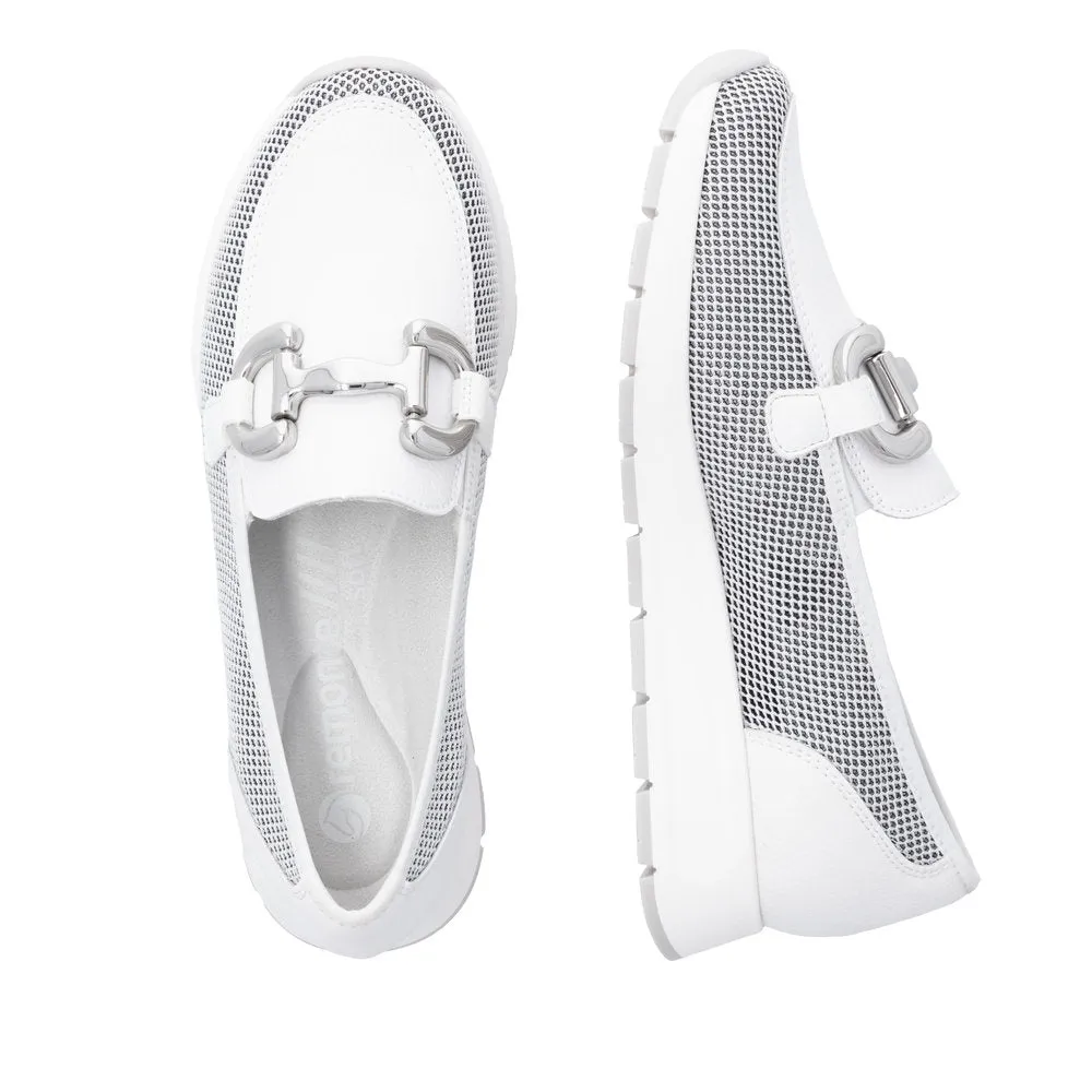 REMONTE - D2G02-80 SLIP-ON SHOE - WHITE