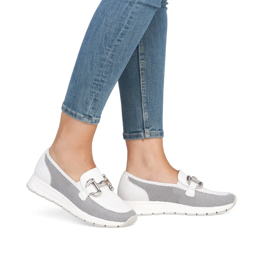 REMONTE - D2G02-80 SLIP-ON SHOE - WHITE