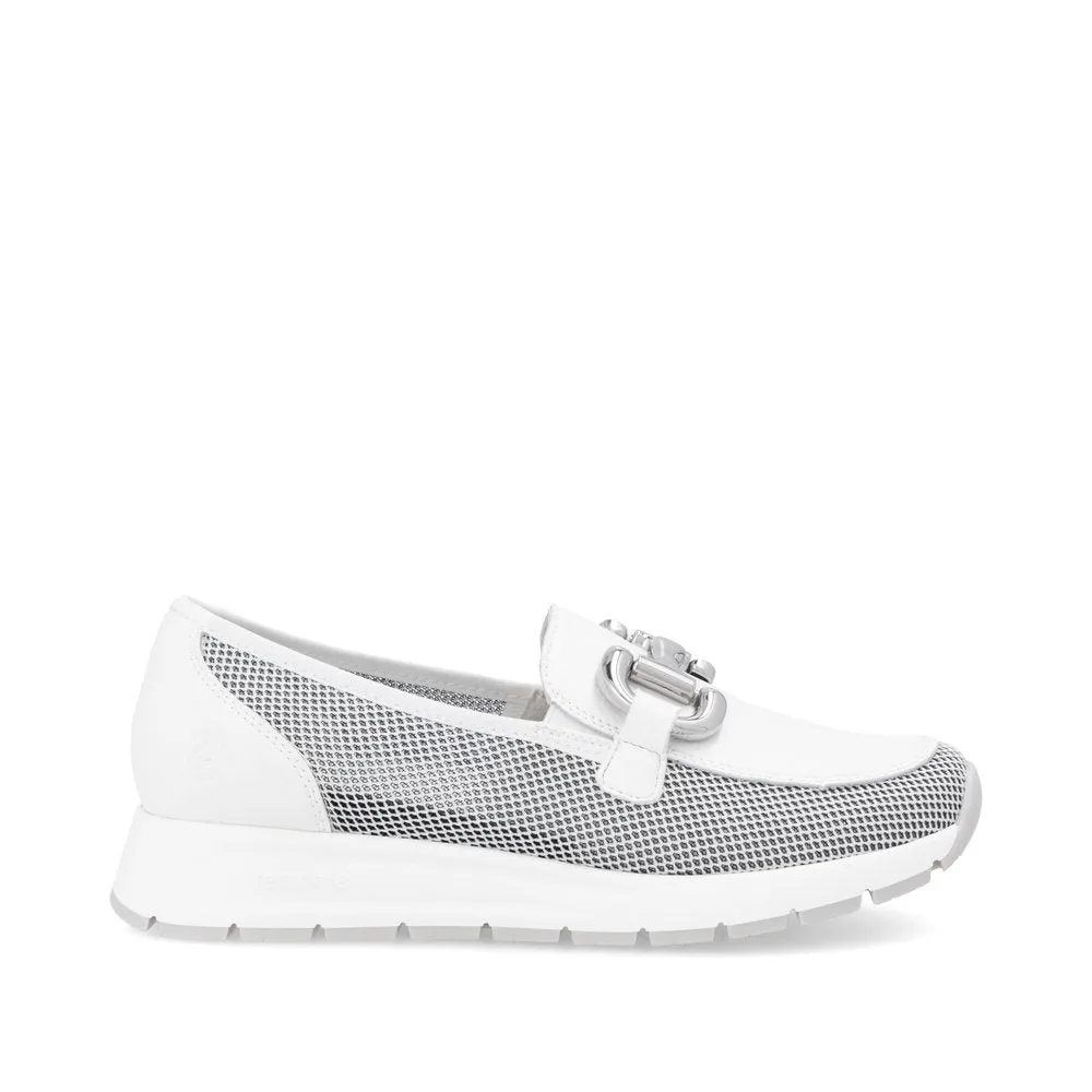REMONTE - D2G02-80 SLIP-ON SHOE - WHITE