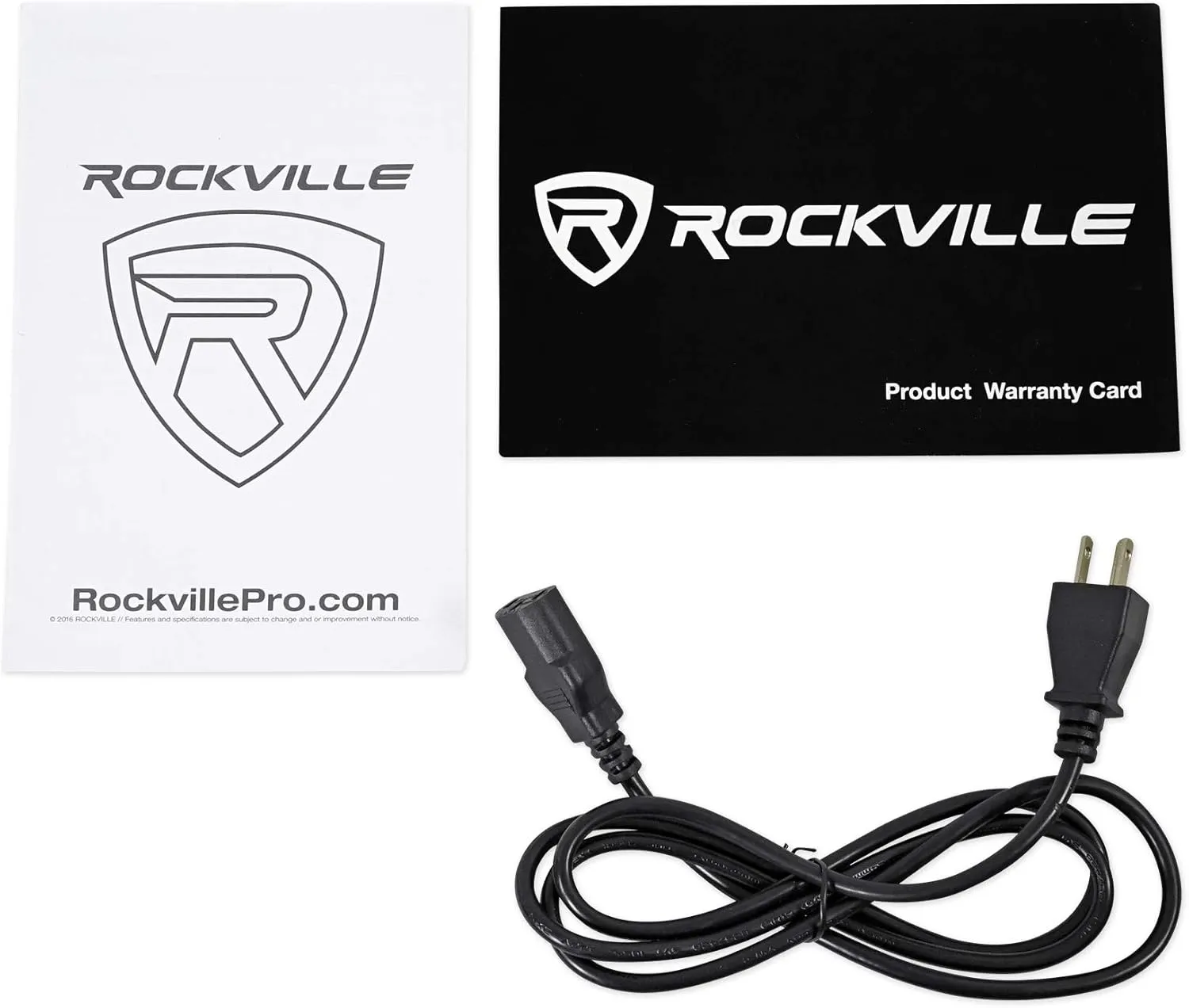 Rockville DPM10B 10" 400w Powered Active 3-Way Studio Monitor Speaker Full Range, Black, 10 inch