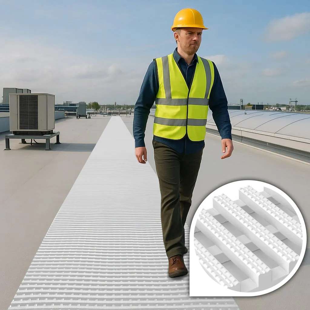 Roof Walkway Matting for Flat Roof Protection