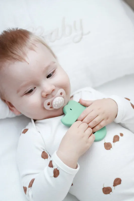 Rubber Crocodile Flat Teether