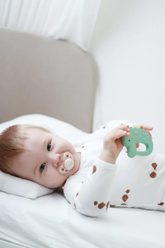 Rubber Crocodile Flat Teether