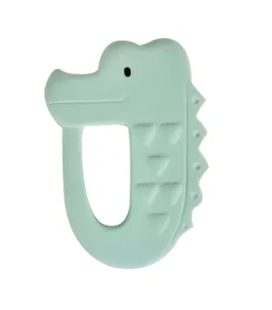 Rubber Crocodile Flat Teether
